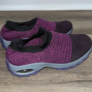 Hypersoft purple sneakers